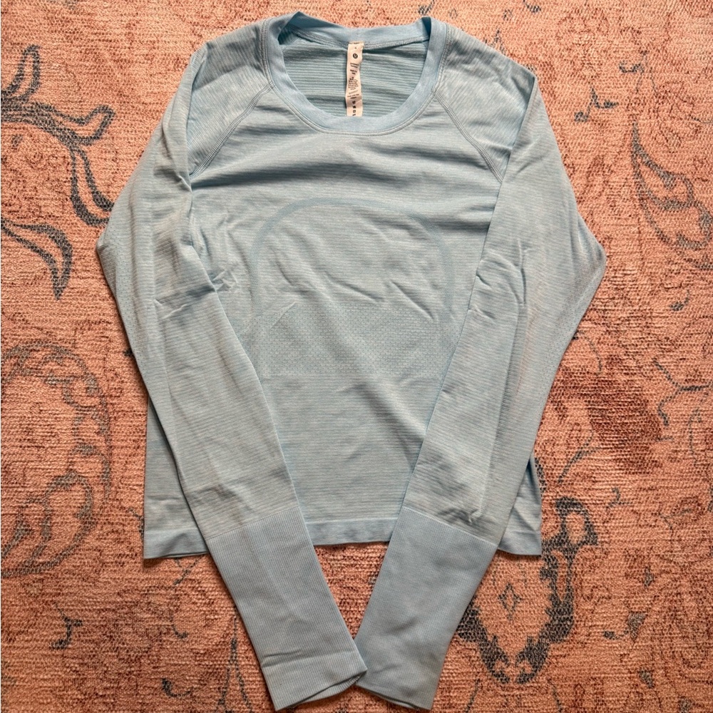 Lululemon Race Length Light Blue Swiftly Tech